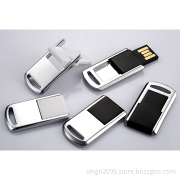Fashionable Metal USB Disk with Custom-Made Logo